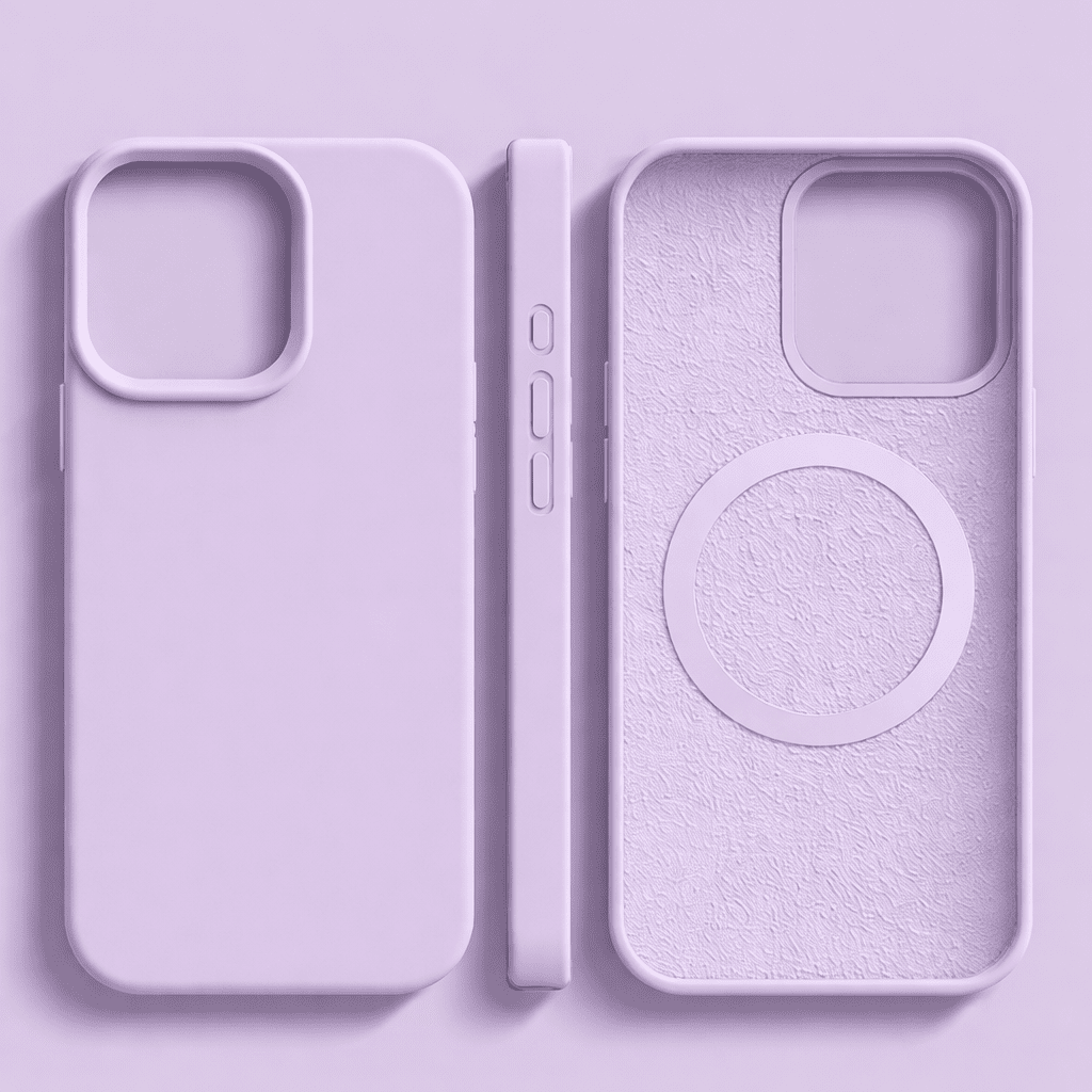MAGNESOFT LUXE – Magnetisch siliconen hoesje met zacht aanvoelend oppervlak voor iPhone 10