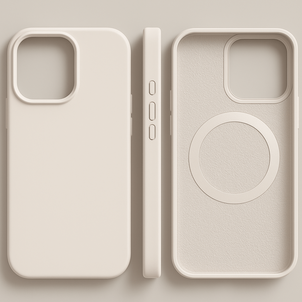 MAGNESOFT LUXE – Magnetisch siliconen hoesje met zacht aanvoelend oppervlak voor iPhone 7