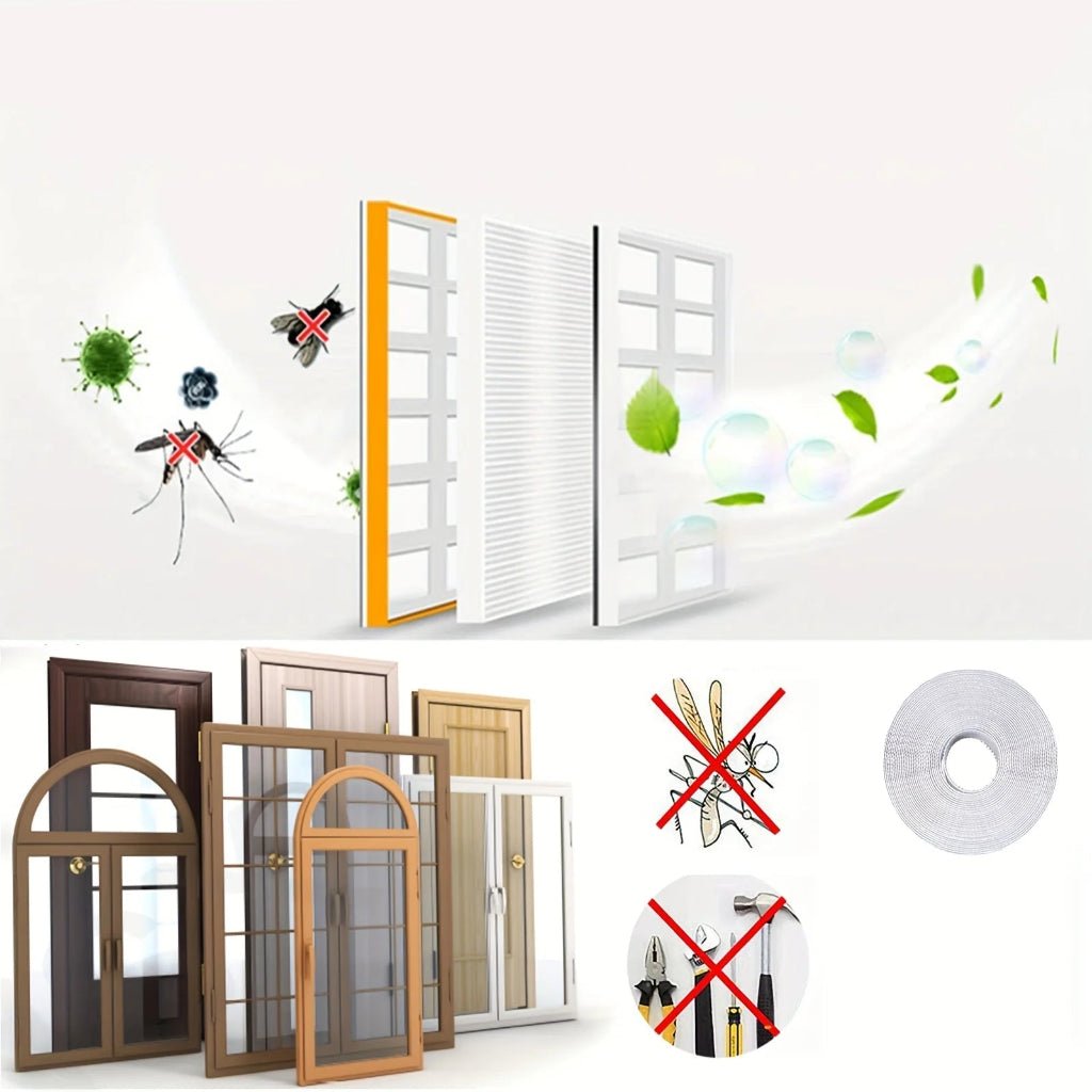 SUMMSTOP – Magnetic mosquito curtain for insect-free rooms Vestragear