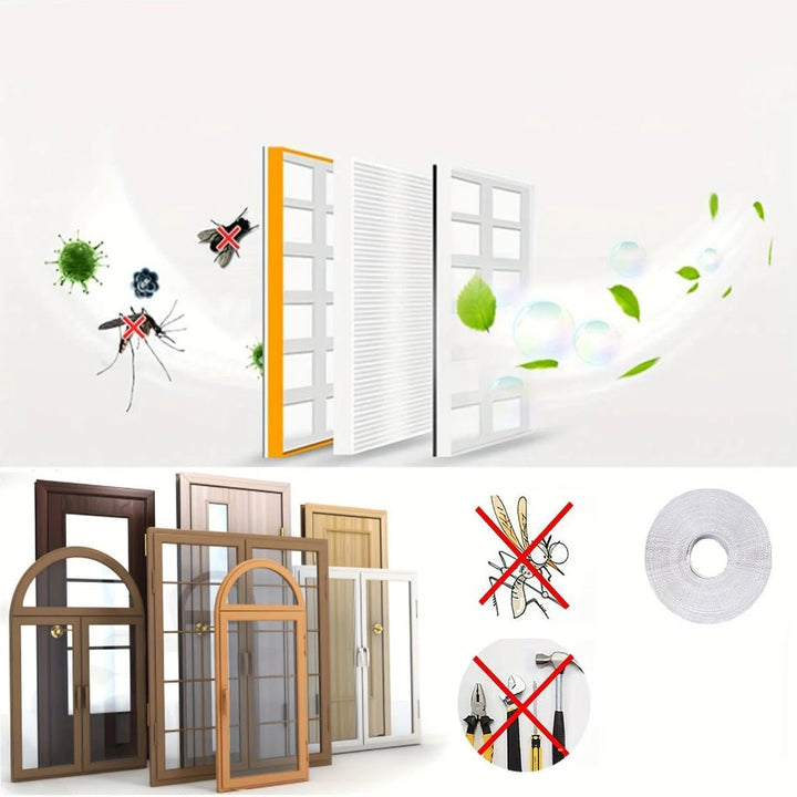 SUMMSTOP – Magnetic mosquito curtain for insect-free rooms Vestragear