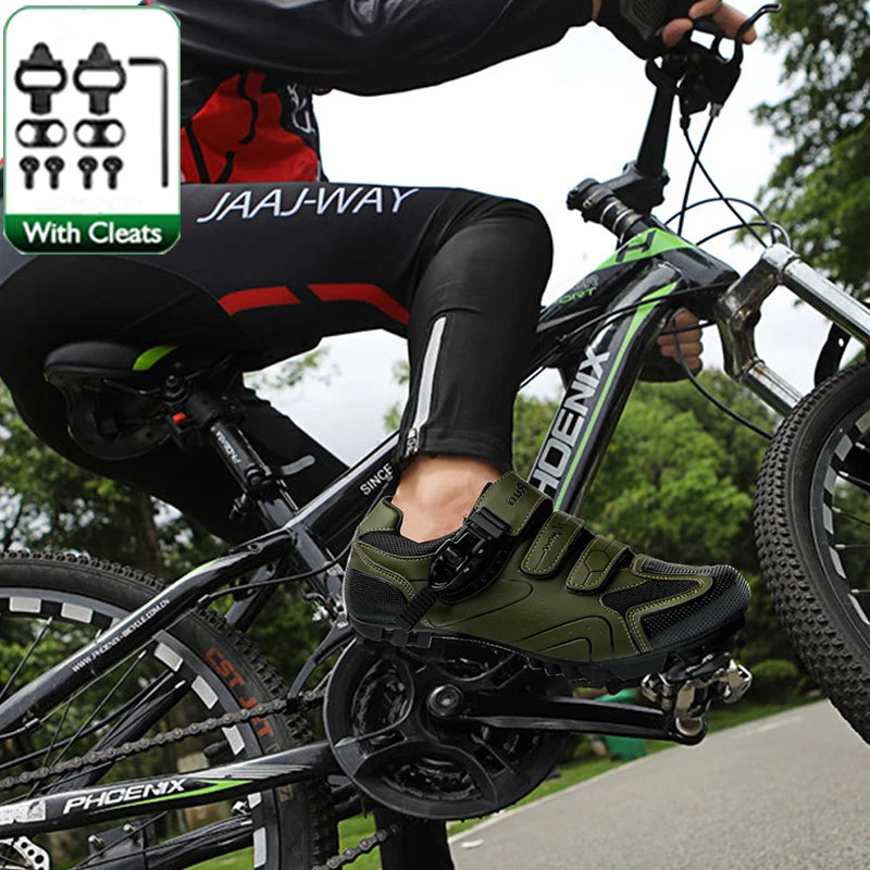 MTB Fietsschoenen Heren met Reflecterend Ontwerp voor Comfort en Zichtbaarheid 3