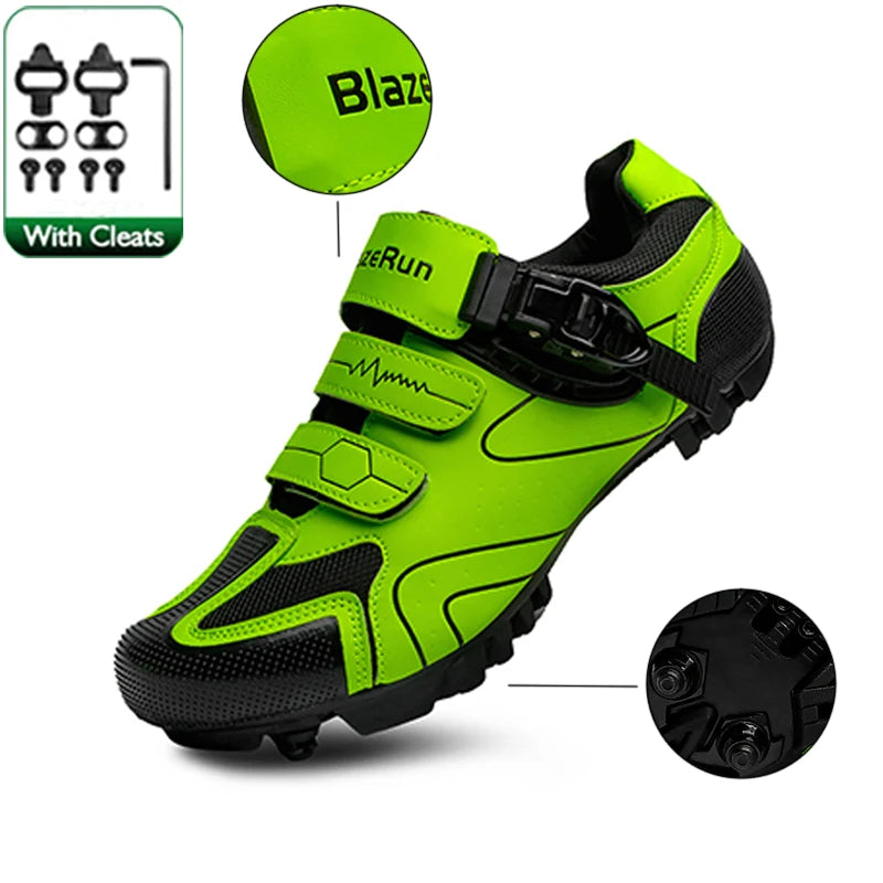 MTB Fietsschoenen Heren met Reflecterend Ontwerp voor Comfort en Zichtbaarheid 4