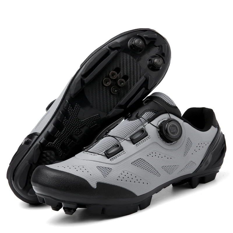 MTB Schoenen Heren - Stevige Mountainbike Schoenen met Uitstekende Grip en Comfort 0