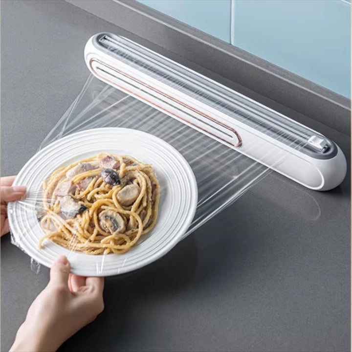 Magnetische Vershoudfolie Dispenser – Compact, BPA-vrij &amp; Met Precisie Snijder 0
