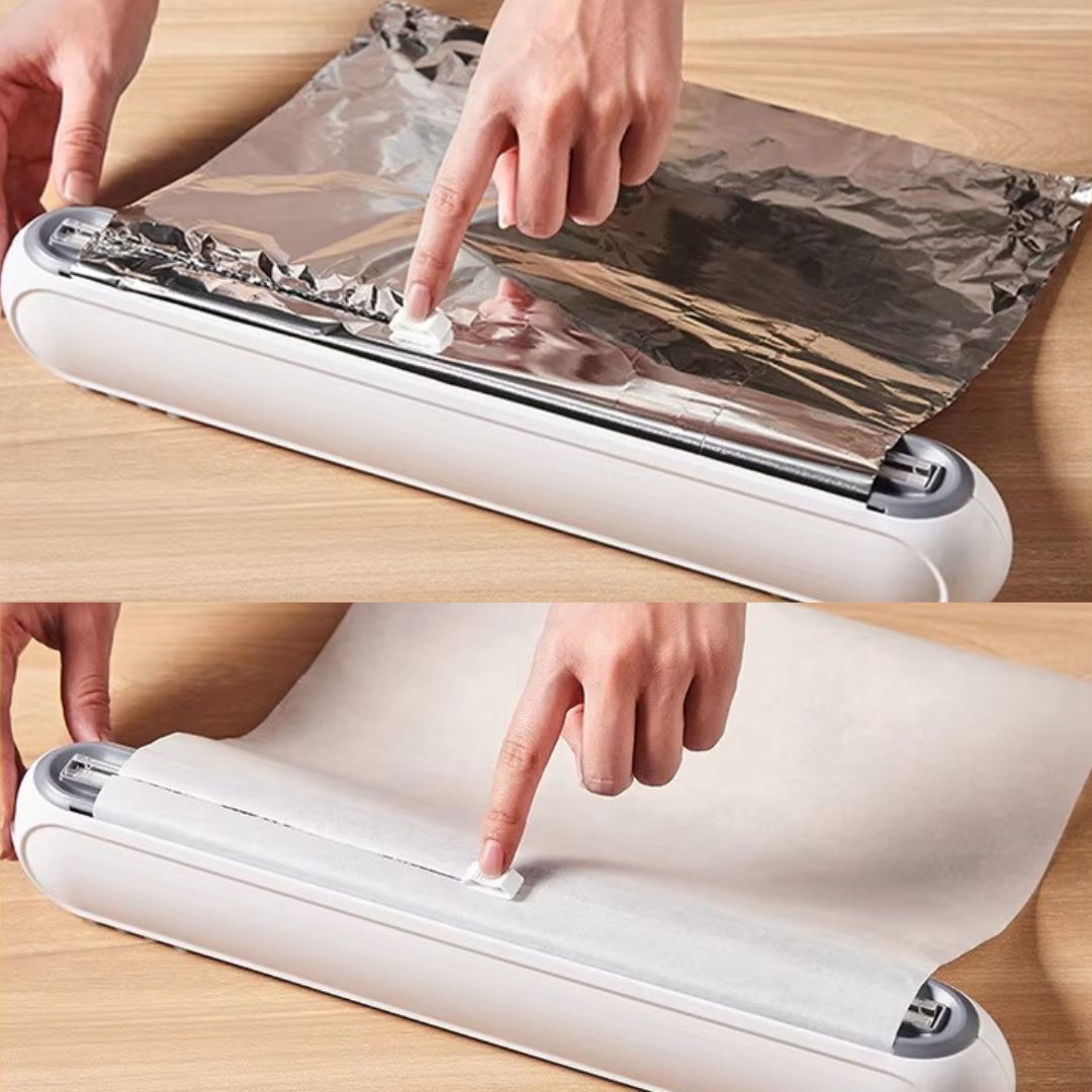Magnetische Vershoudfolie Dispenser – Compact, BPA-vrij &amp; Met Precisie Snijder 7