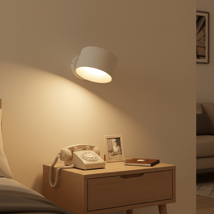 Draadloze Wandlamp – Oplaadbare LED met Afstandsbediening &amp; Verstelbare Lichtkleur
