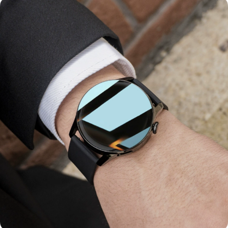 Medische EKG-Smartwatch | CFDA-gecertificeerd | 512Hz Hoge Precisie Biosensor | SpO2- & Hartslagmonitoring | AI-gebaseerde Ademhalingsanalyse | IP67 Waterdicht 0
