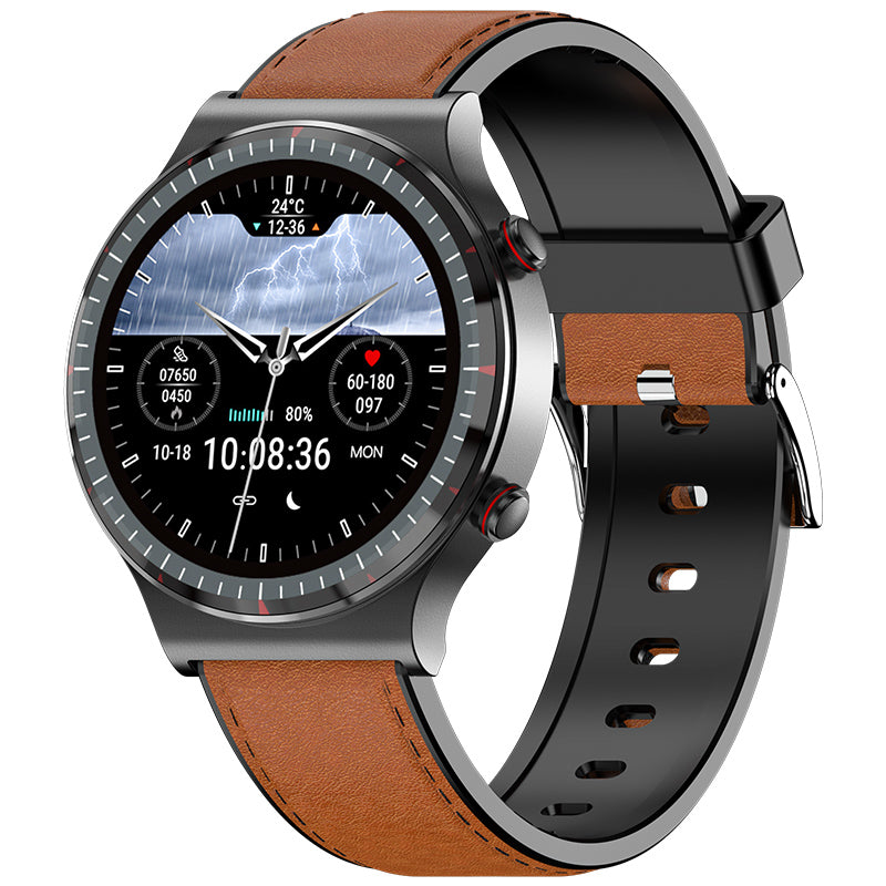 Medische EKG-Smartwatch | CFDA-gecertificeerd | 512Hz Hoge Precisie Biosensor | SpO2- & Hartslagmonitoring | AI-gebaseerde Ademhalingsanalyse | IP67 Waterdicht 10