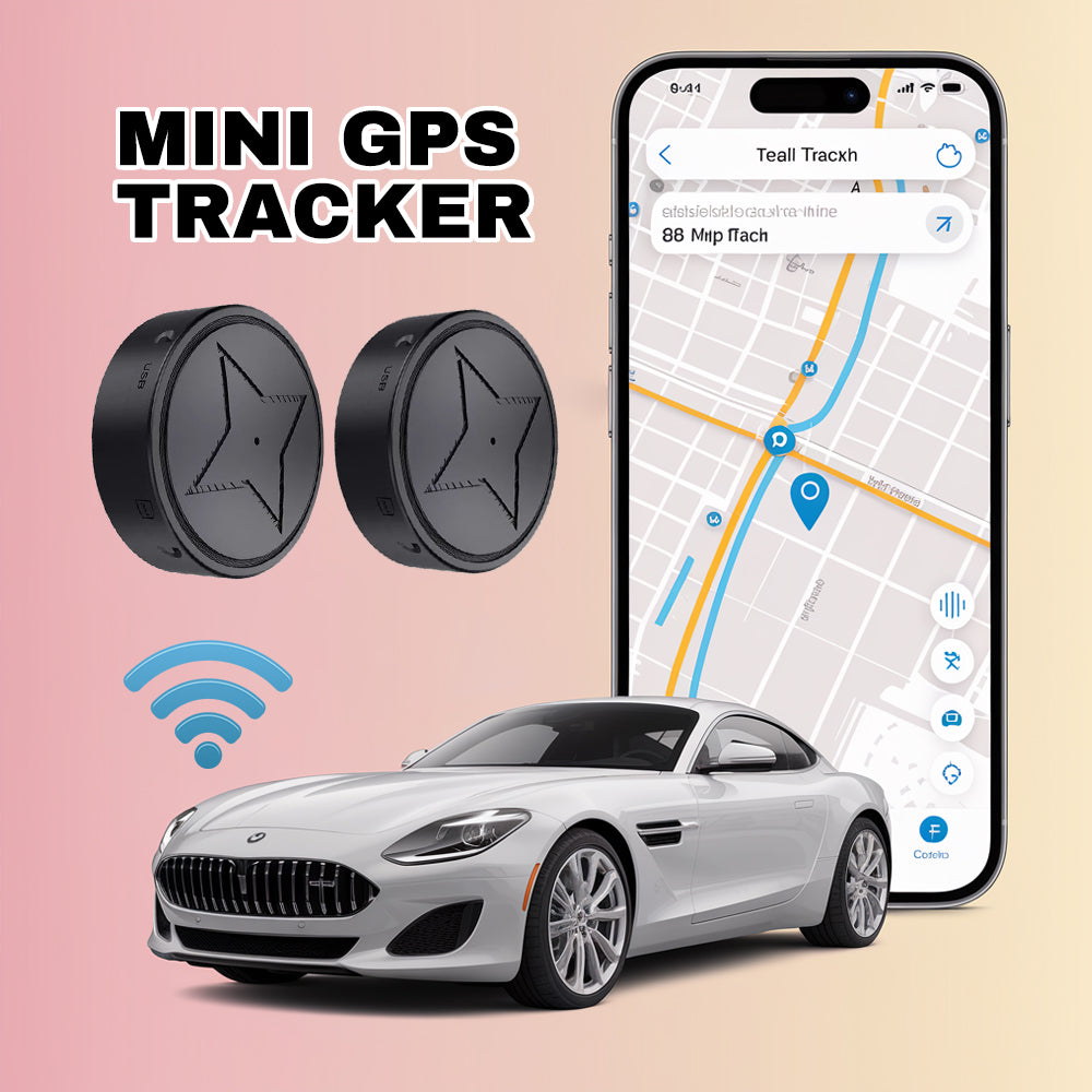 TrackSure – Mini Rastreador GPS Magnético com Localização em Tempo Real