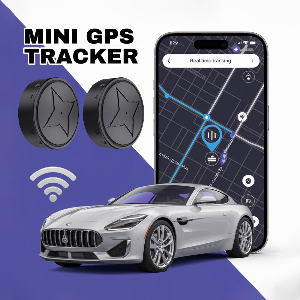 TrackSure – Mini Rastreador GPS Magnético com Localização em Tempo Real