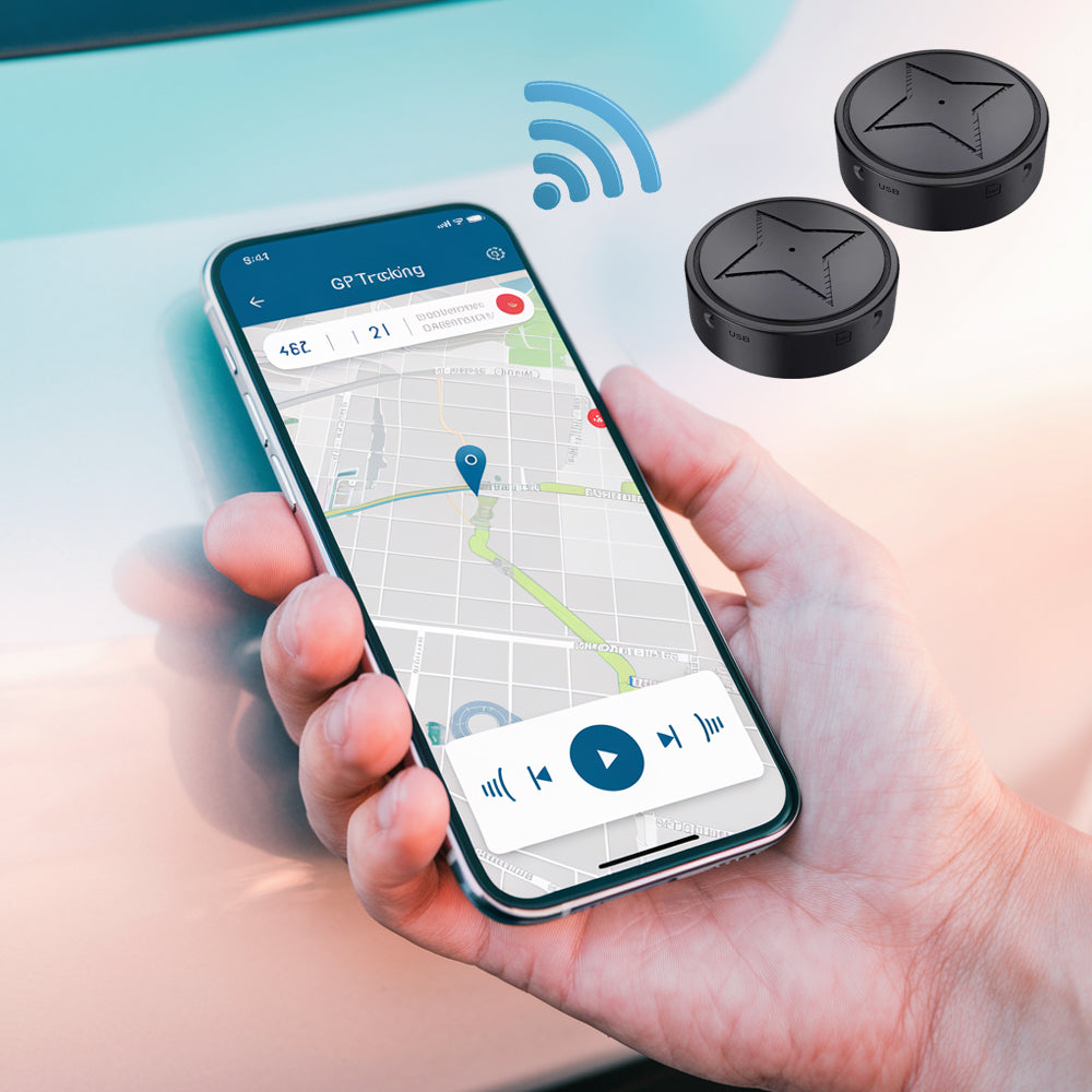 TrackSure – Mini Rastreador GPS Magnético com Localização em Tempo Real