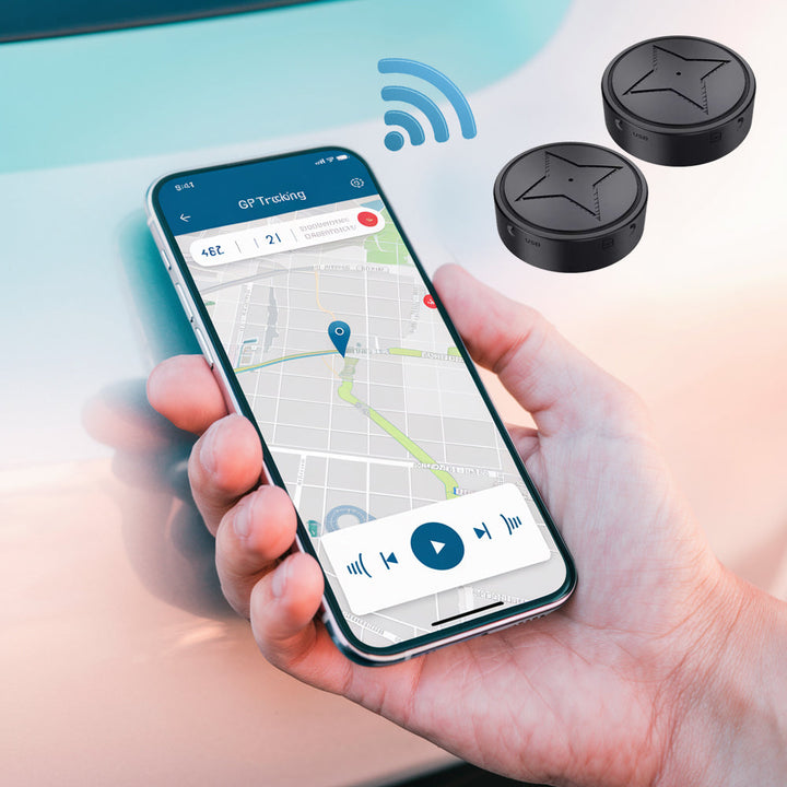 TrackSure – Mini Rastreador GPS Magnético com Localização em Tempo Real