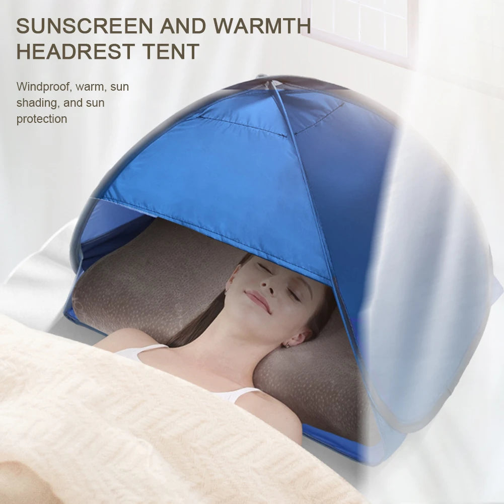 Mini Draagbare Zonnescherm Tent voor Strand en Buitengebruik, Pop-up en UV Bescherming 3