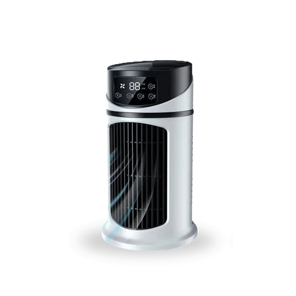 Mini Klimaanlage 3-in-1 für Wohnung – Kühler, Befeuchter und Luftreiniger, USB-betrieben 0