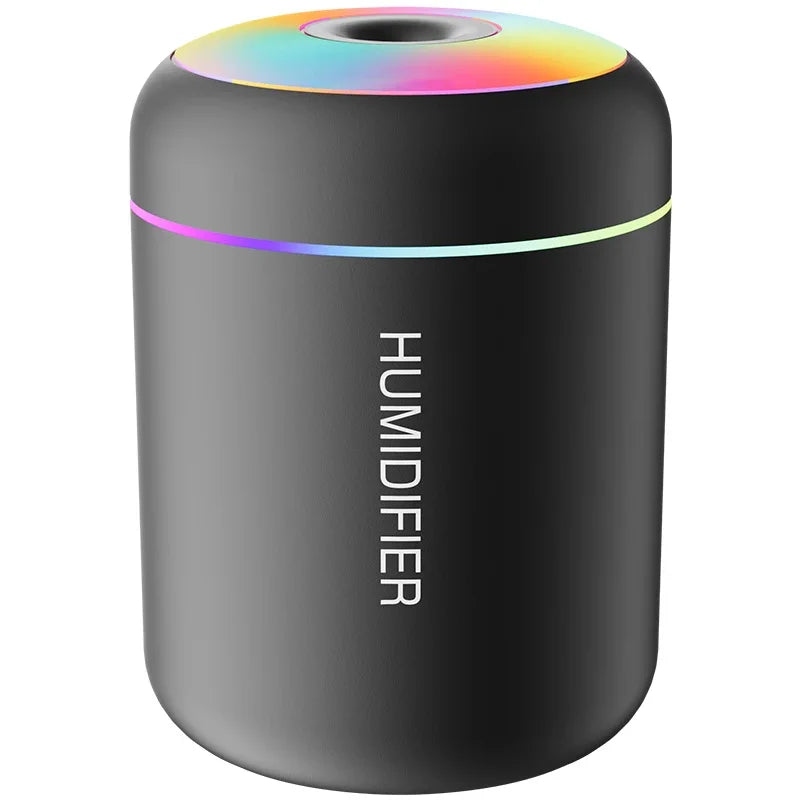 Mini Luchtbevochtiger 180ml met USB, Aromatherapie en Sfeerverlichting voor Slaapkamer en Auto 6