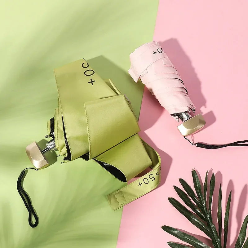 SkyShield Mini paraigua – Paraigua compacte plegable amb protecció UV i disseny resistent al vent