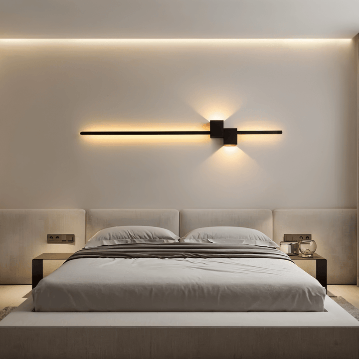 Lámpara de pared LED – Diseño lineal minimalista con iluminación suave e indirecta