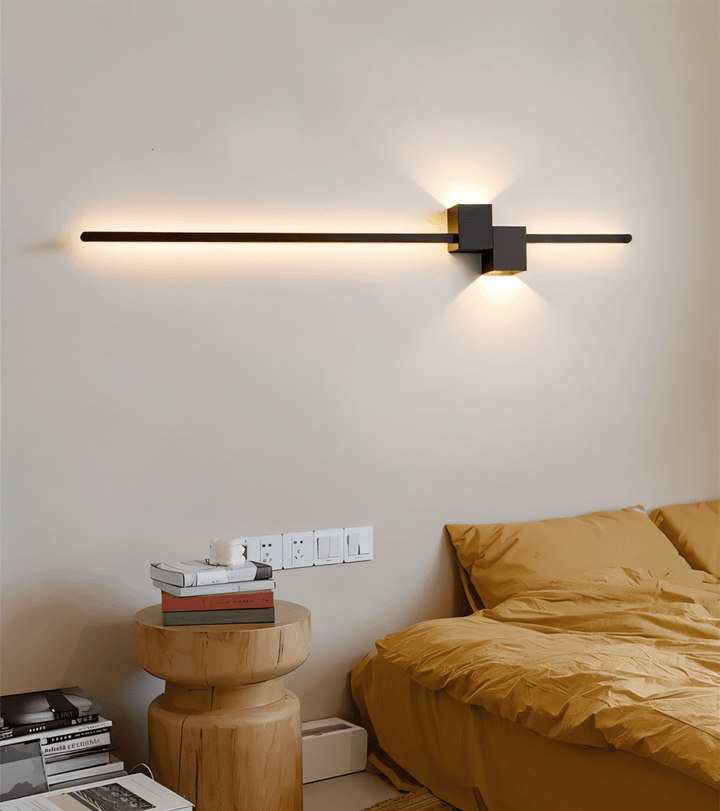 Lámpara de pared LED – Diseño lineal minimalista con iluminación suave e indirecta