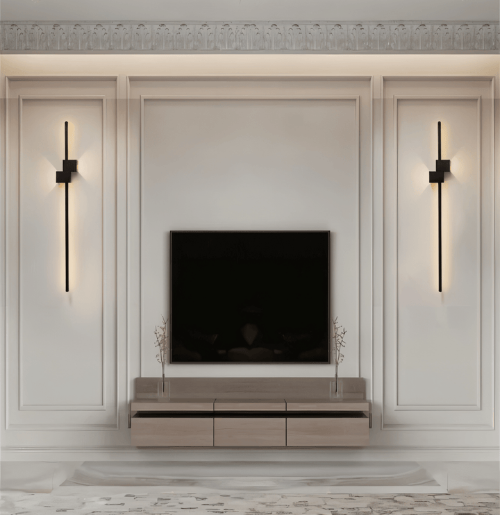 Lámpara de pared LED – Diseño lineal minimalista con iluminación suave e indirecta