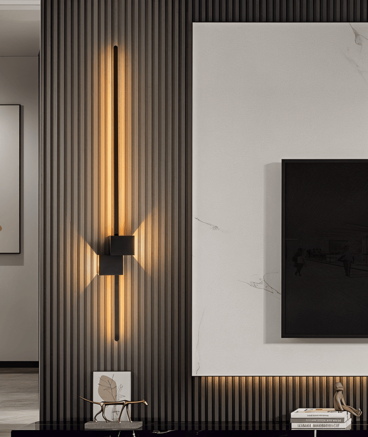 Lámpara de pared LED – Diseño lineal minimalista con iluminación suave e indirecta