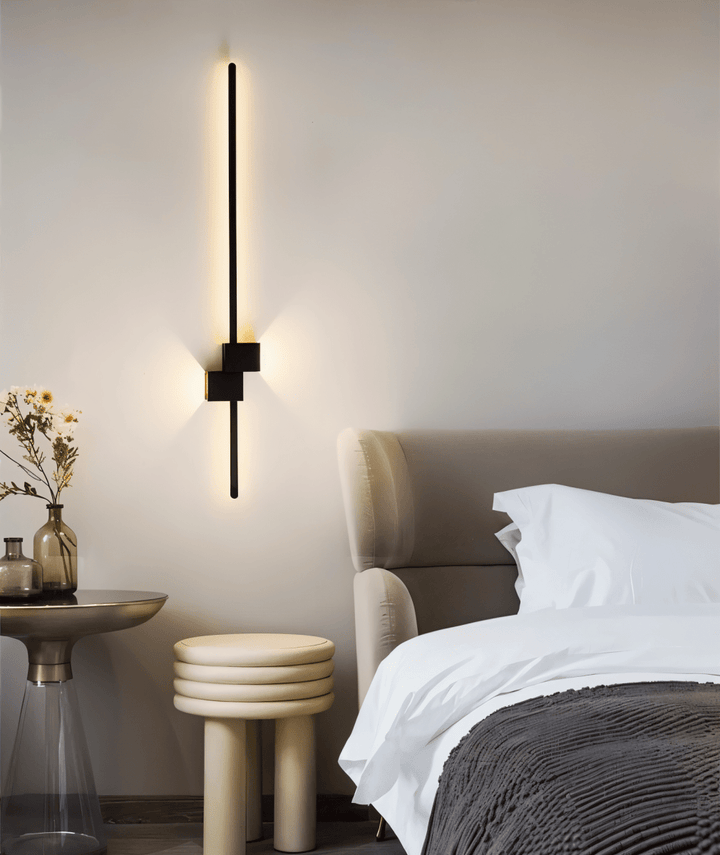 Lámpara de pared LED – Diseño lineal minimalista con iluminación suave e indirecta