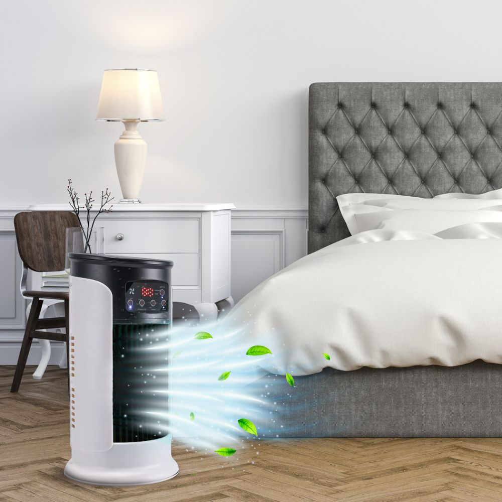 Mobile Klimaanlage 5-in-1 für Wohnung – Kühl-, Befeuchtungs- und Ventilationsgerät ohne Abluftschlauch 1