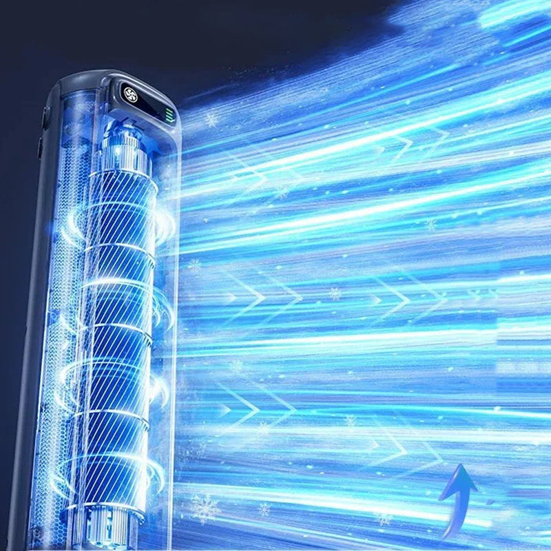 Mobile Klimaanlage – Tragbares Klimagerät mit 12h Akkulaufzeit für effiziente Kühlung 6