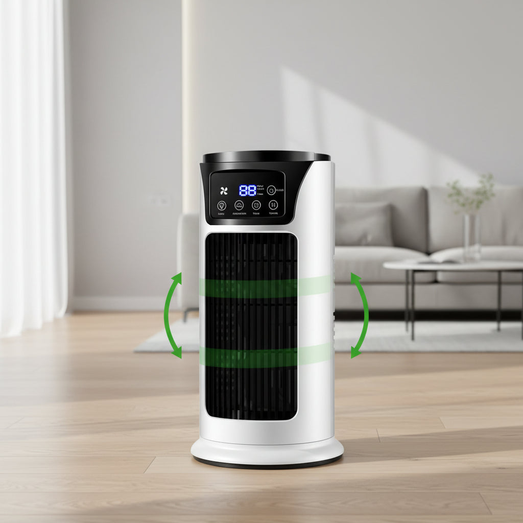 Mobile Klimaanlage, tragbarer Luftkühler, Ventilator, USB-Kühlung 3