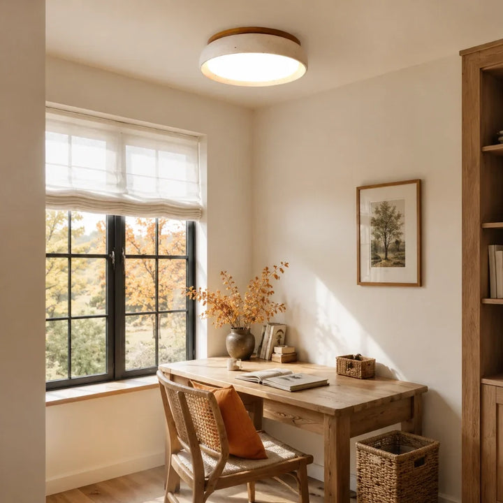 Modern Scandinavian Travertine Ceiling Light 7
