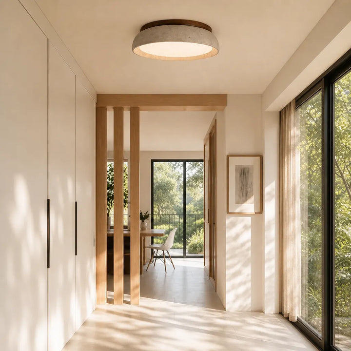 Modern Scandinavian Travertine Ceiling Light 8