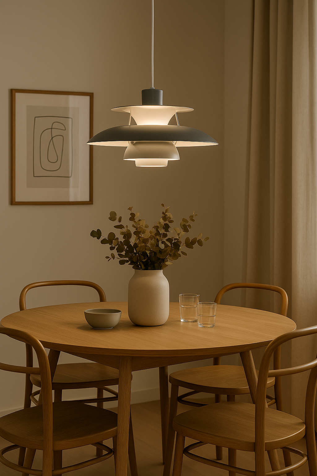 Aurovia – Moderne ronde LED-plafondlamp dimbaar & energiezuinig