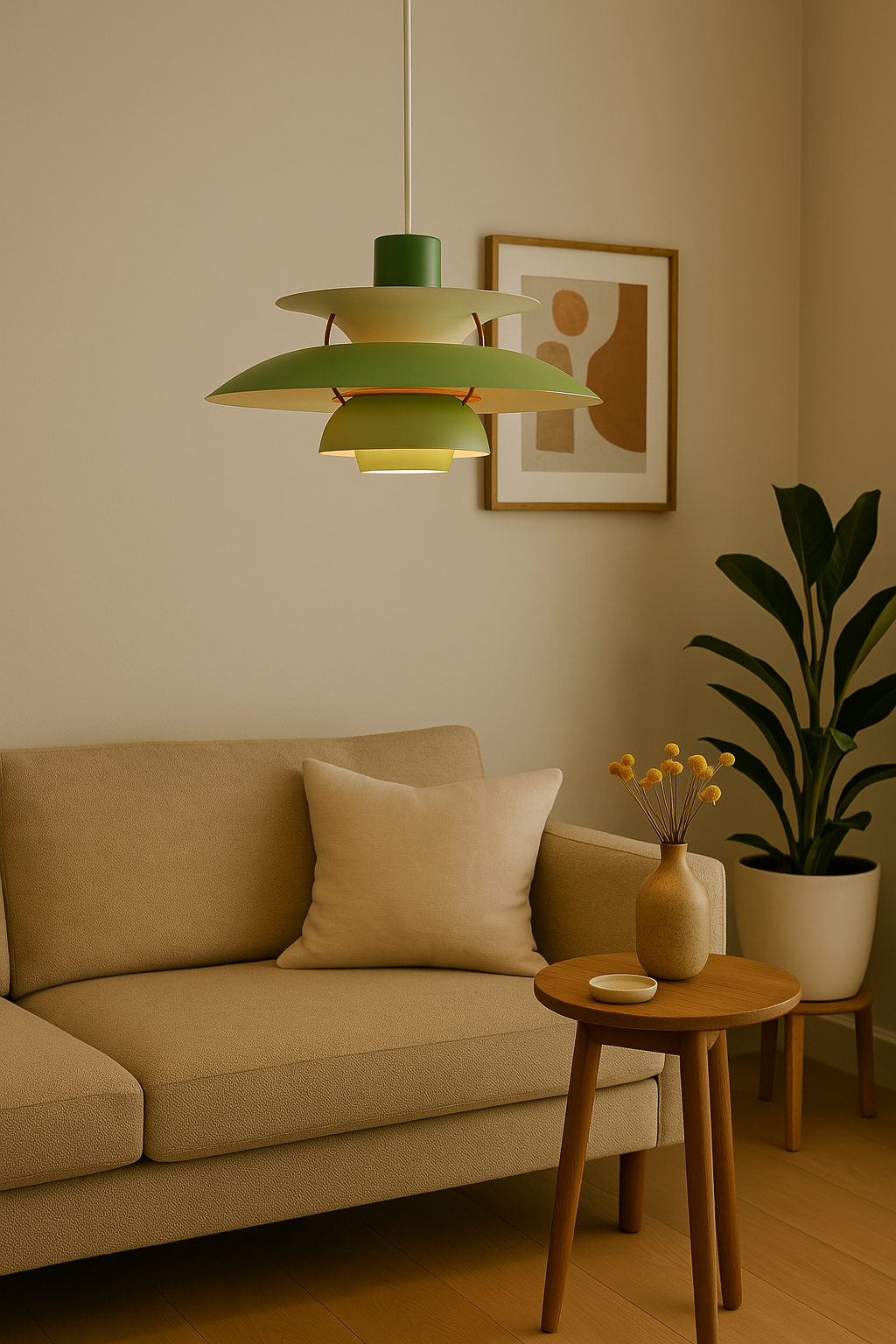Aurovia – Moderne ronde LED-plafondlamp dimbaar & energiezuinig