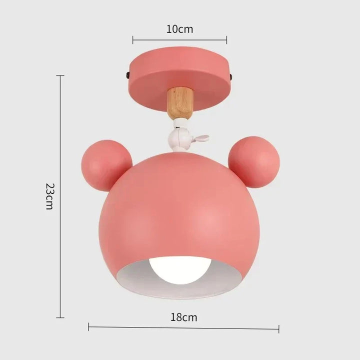 Cartonelle plafondlamp – Moderne cartoonlamp met E27-fitting &amp; speels houten ontwerp (DO NOT PUT ONLINE)