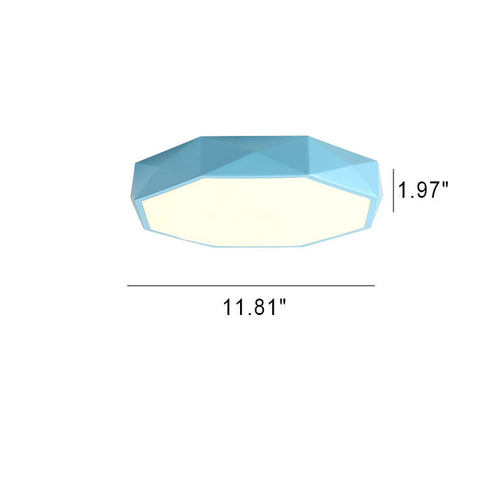 Moderne LED Plafondlamp Abstract Scandinavisch Design 6