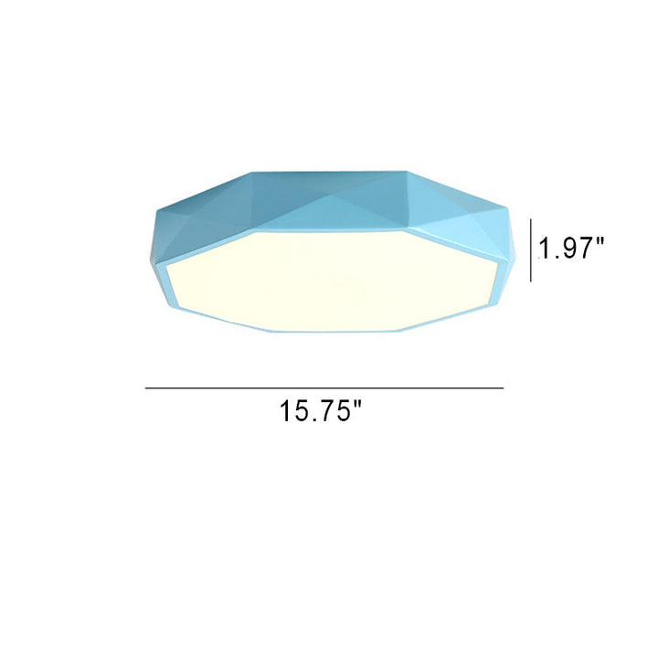 Moderne LED Plafondlamp Abstract Scandinavisch Design 7