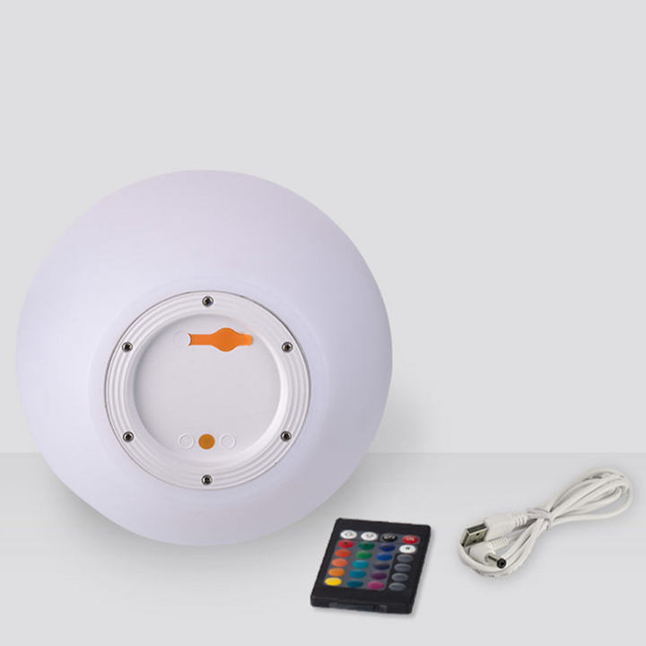 Lunava lampada da tavolo LED – senza fili, ricaricabile e illuminazione a 16 colori