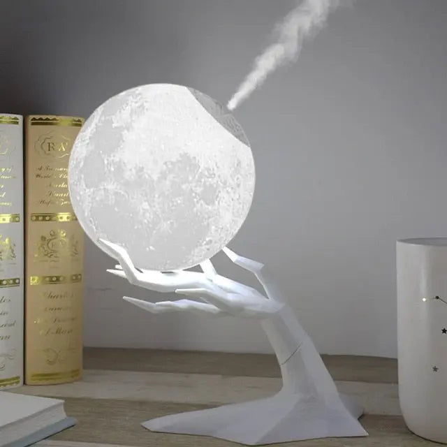 LumiBreeze – Lampada Dimmerabile & Umidificatore – Silenzioso & Atmosferico