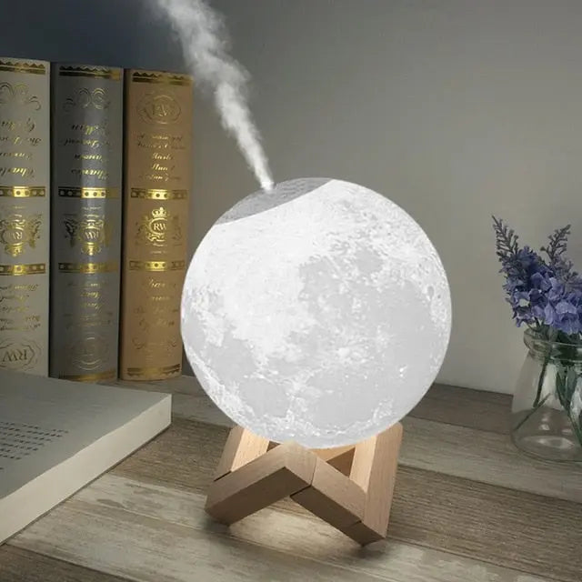 LumiBreeze – Lámpara Regulable &amp; Humidificador – Silencioso &amp; Acogedor