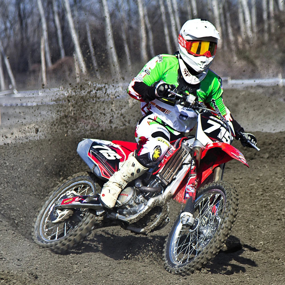 Motorbril voor Motocross en Buitensporten, Zwart, Hoge Kwaliteit en Comfortabel 5