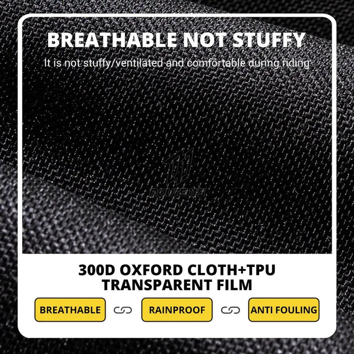 Veltano chaqueta impermeable para motor – Chaqueta unisex impermeable con diseño transpirable y ligero