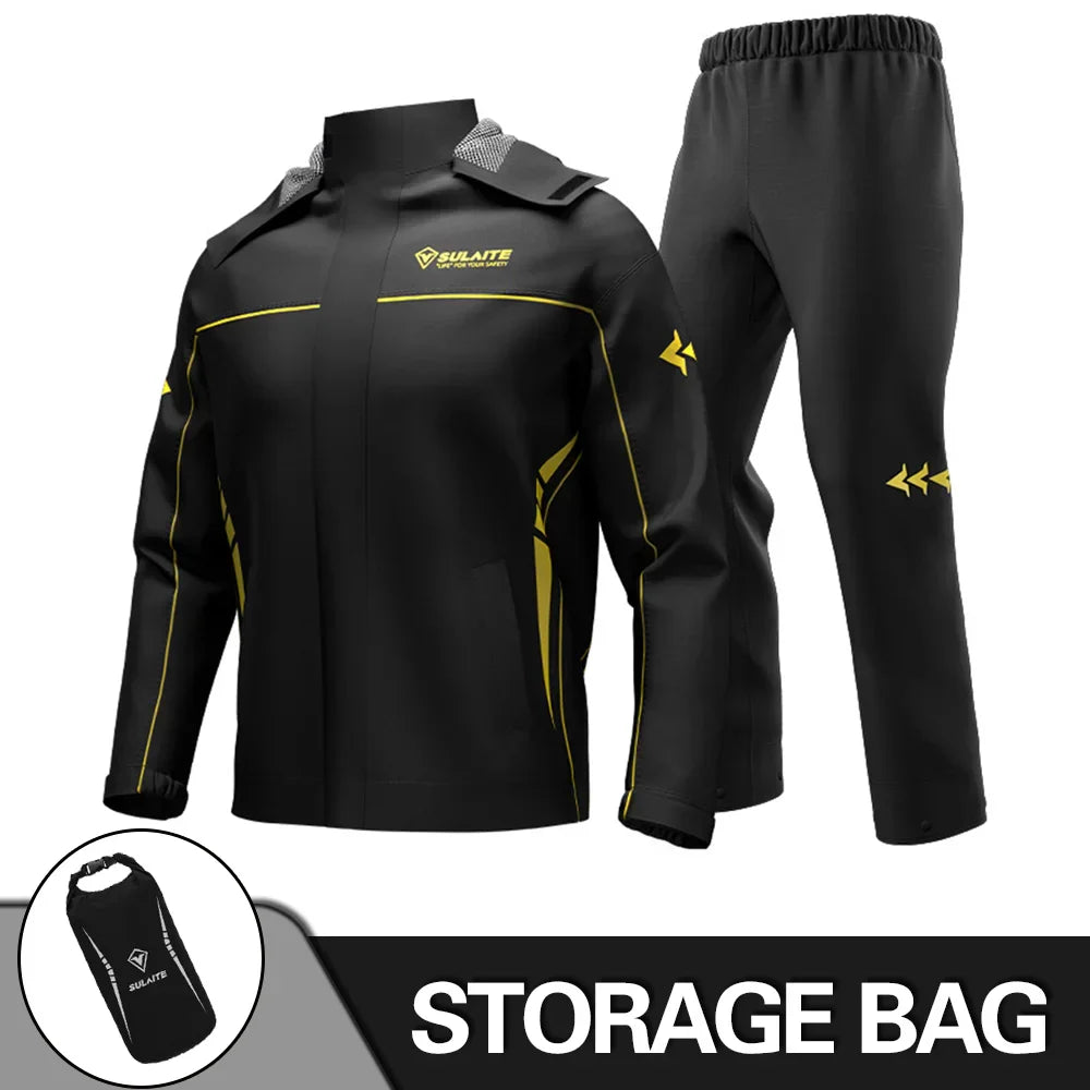 Veltano chaqueta impermeable para motor – Chaqueta unisex impermeable con diseño transpirable y ligero