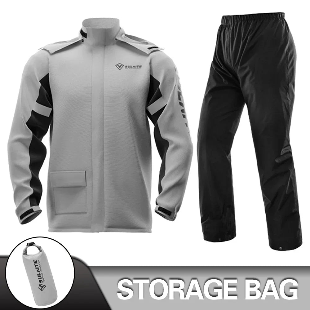 Veltano chaqueta impermeable para motor – Chaqueta unisex impermeable con diseño transpirable y ligero