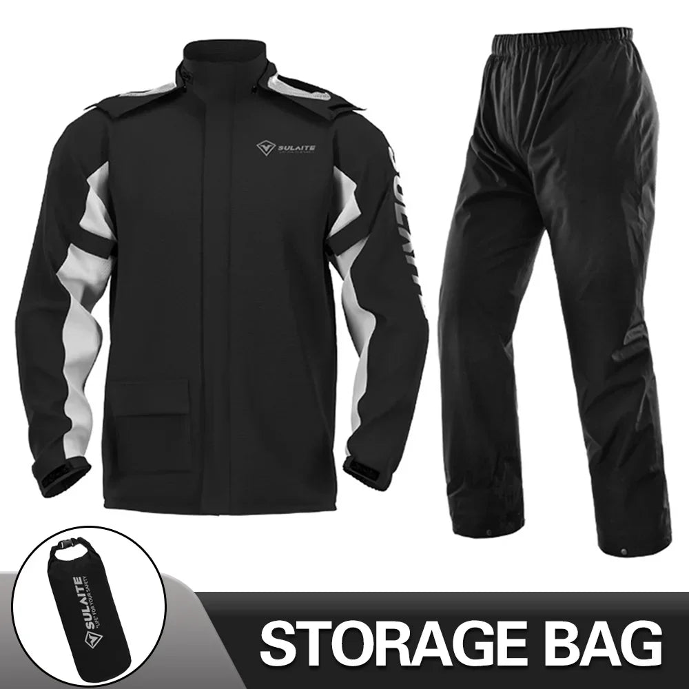 Veltano chaqueta impermeable para motor – Chaqueta unisex impermeable con diseño transpirable y ligero
