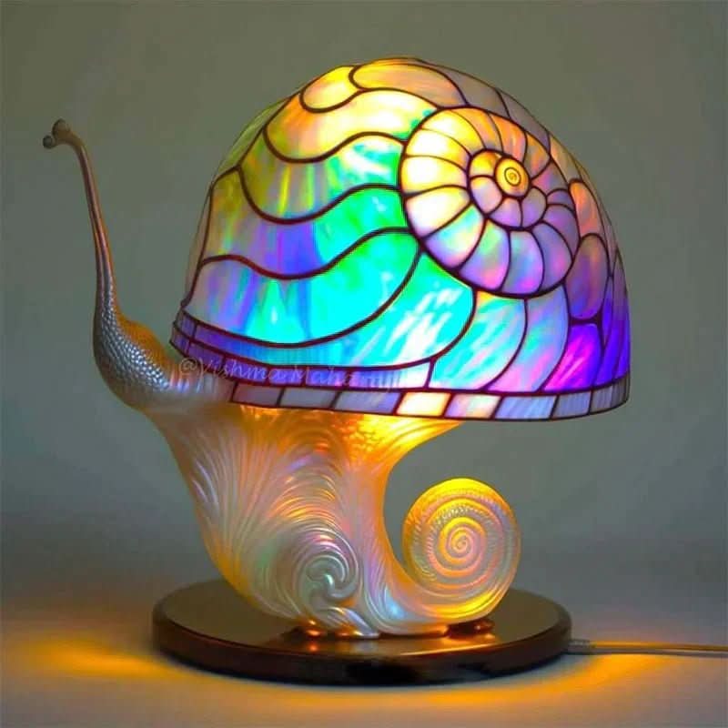 Mozaïeklamp voor Sfeervolle Verlichting, Kleurrijk Glasdesign, Ideaal voor Woonkamer en Slaapkamer 4