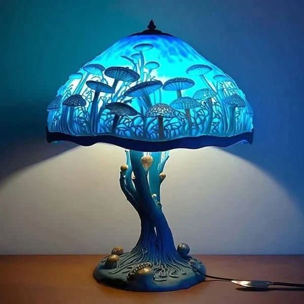 Mozaïeklamp voor Sfeervolle Verlichting, Kleurrijk Glasdesign, Ideaal voor Woonkamer en Slaapkamer 8