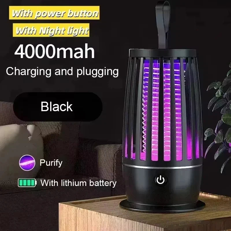 Muggenlamp voor Slaapkamer - USB Oplaadbaar, Stil en Draagbaar Nachtlicht 7