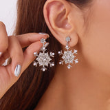 Boucles d'oreilles de Noël-C