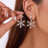 Boucles d'oreilles de Noël-H