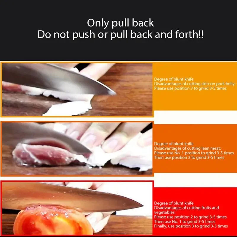 Multifunctionele 4-segment messenslijper met antislip basis 3