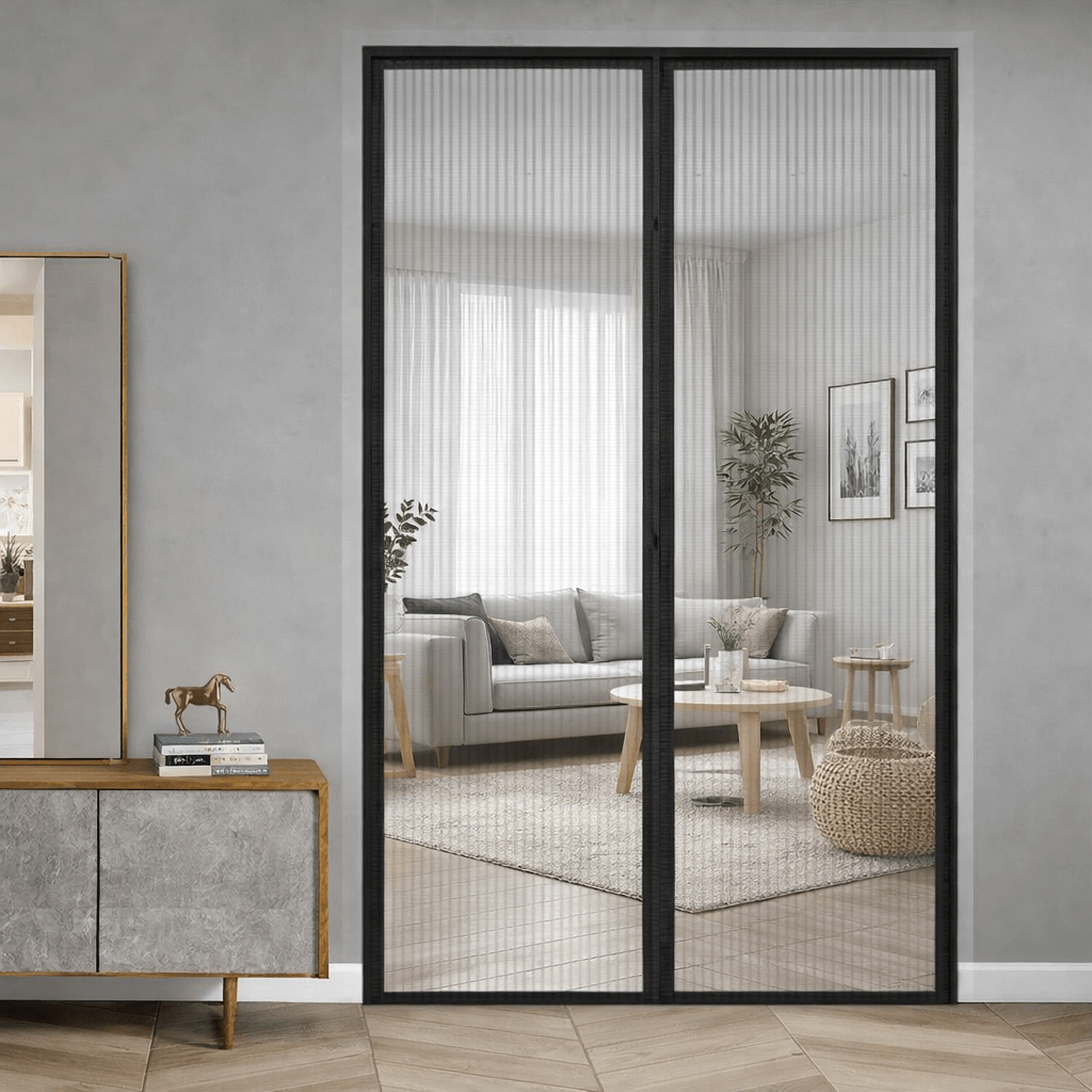 BUGLESSA – Magnetic, soft door curtain 100 cm × 210 cm Vestragear